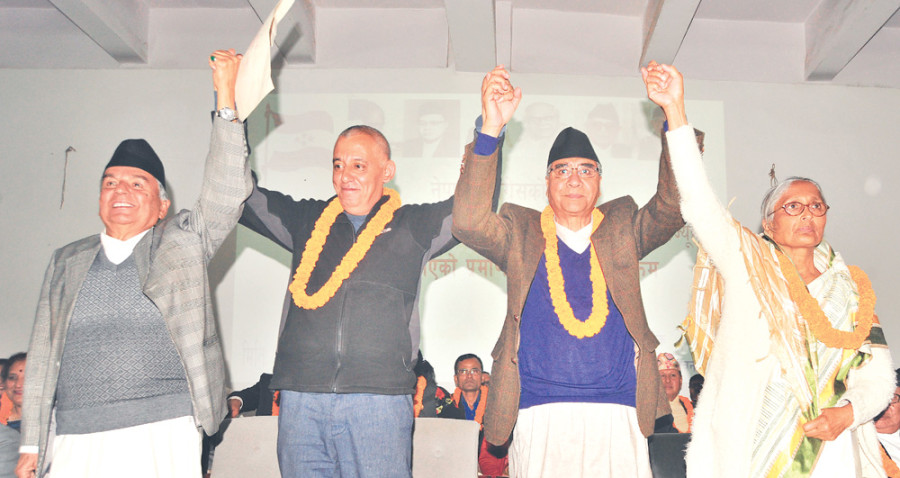 Deuba takes up NC mantle, vows unity