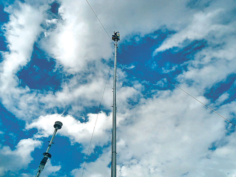 Team works to harness wind power
