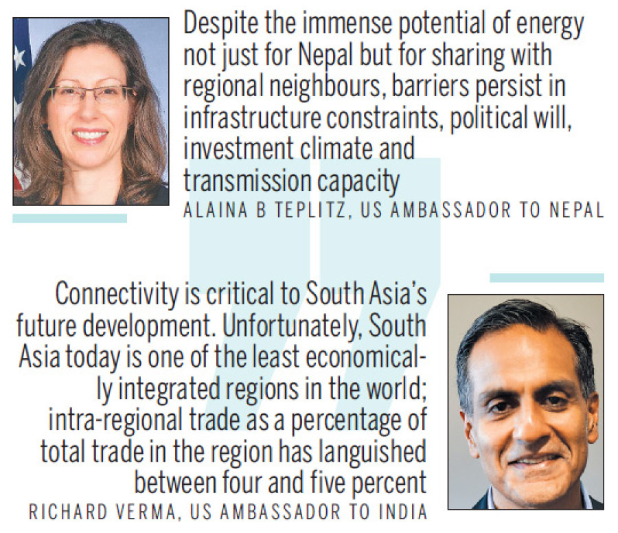 US ambassadors express commitment to regional connectivity enhancement