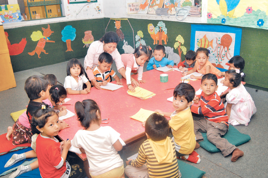Private sector leads school education