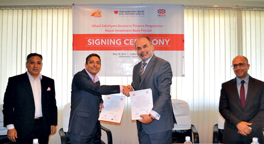Sakchyam, NIBL in partnership