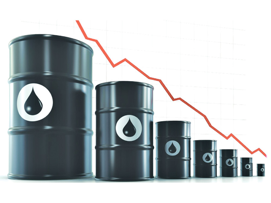 Oil slump