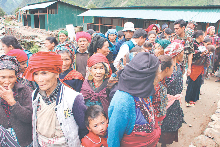 In northern Dhading, elderly face daunting task of rebuilding