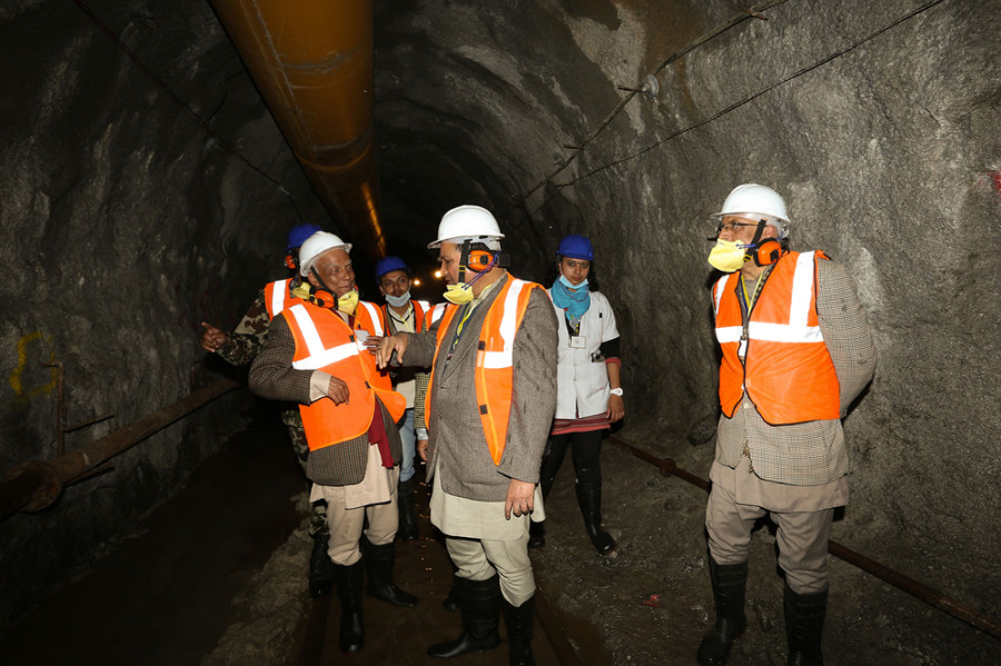 No water at the end of Melamchi tunnel