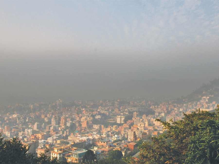 Under the smog