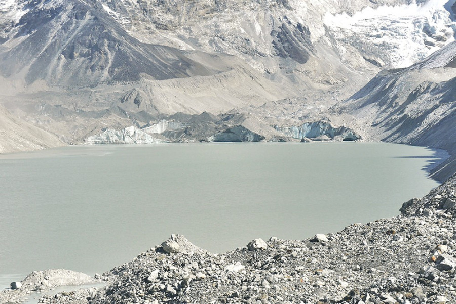Lowering of water level in Imja Lake to start from Saturday