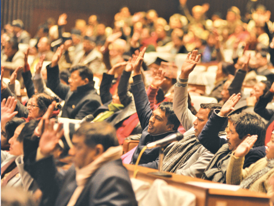 House endorses bill amid the din