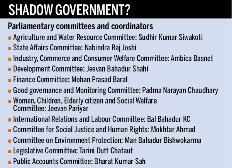 Congress picks focal persons to watch over House committees