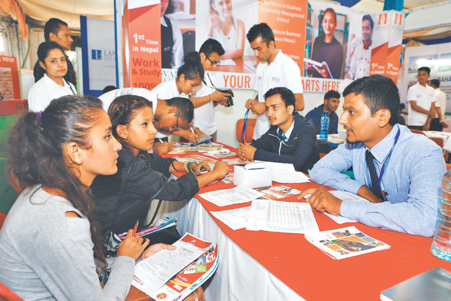The Kathmandu Post Edufair concludes with stunning success