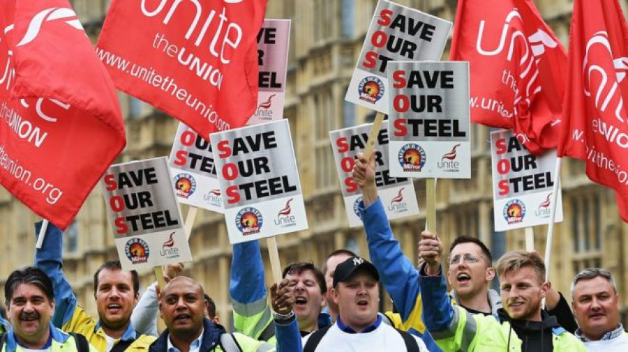 Tata Steel: UK Government warned over pension cut plan
