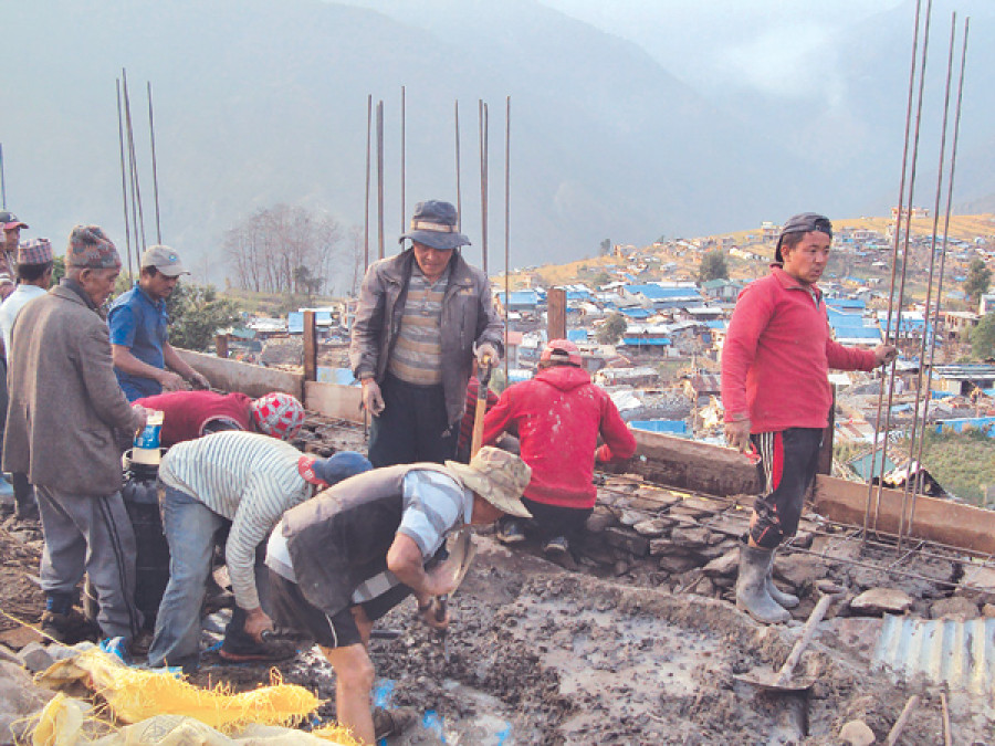 Electricity restored in quake’s epicentre