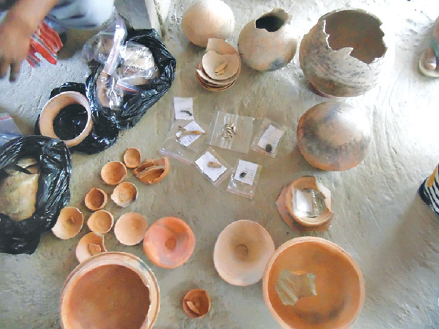 Ancient artefacts found in Janakpur