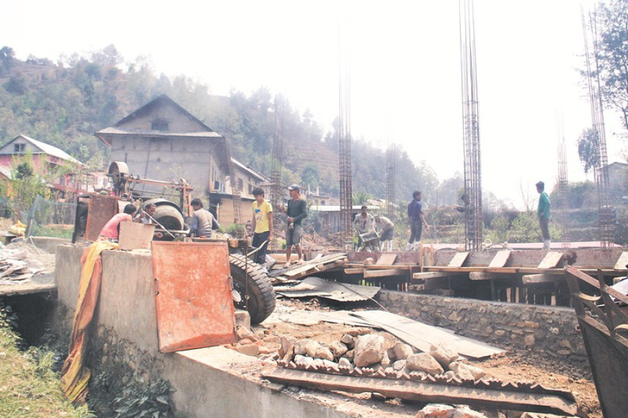Markhu survivors take out loans for rebuilding