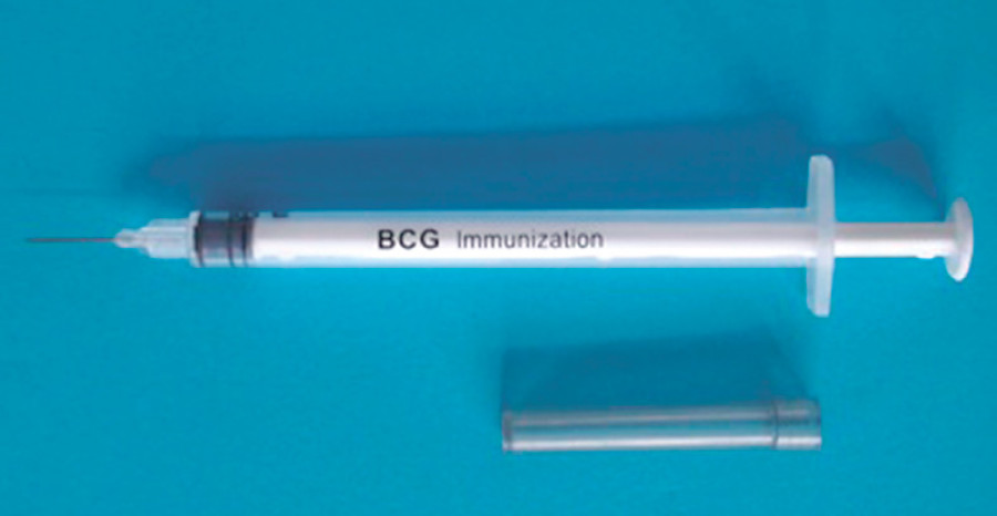Shortage of BCG syringes in Farwest