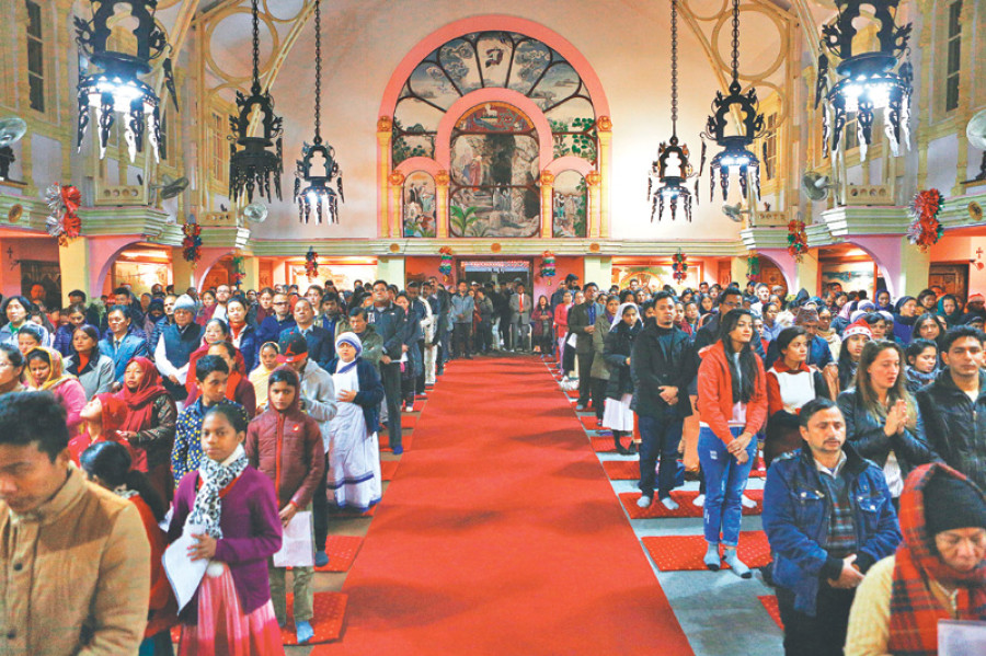 Christmas celebrations: bells, carols