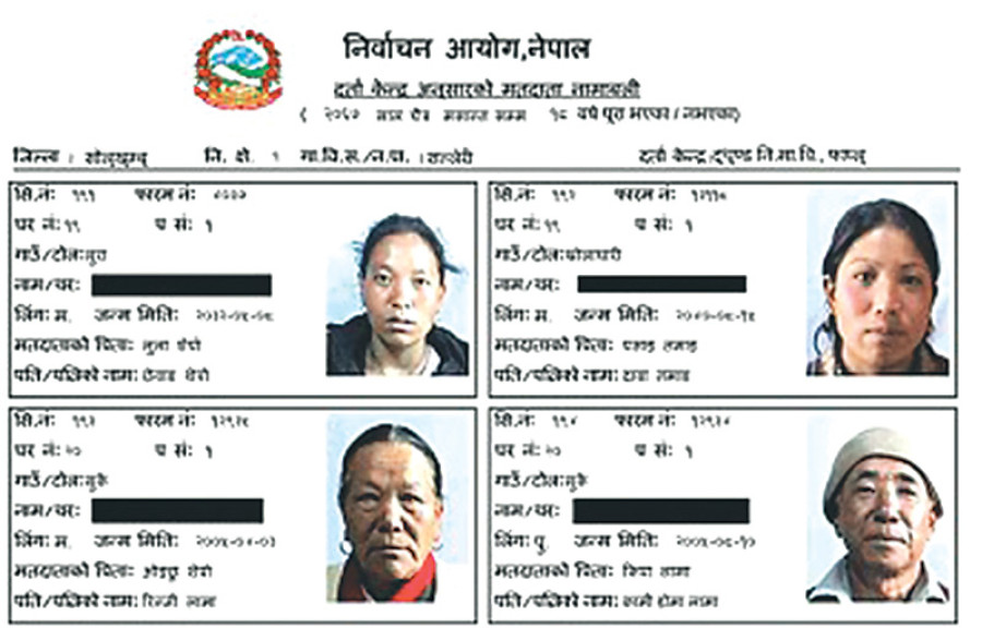 Voter list updated in Mountain districts