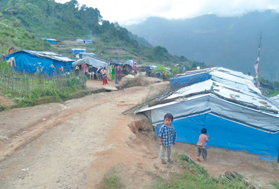 Approaching winter concerns quake victims