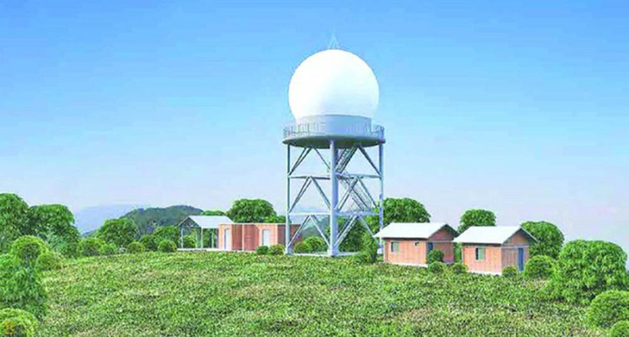 Caan completes installation of radar in Bhatte Danda