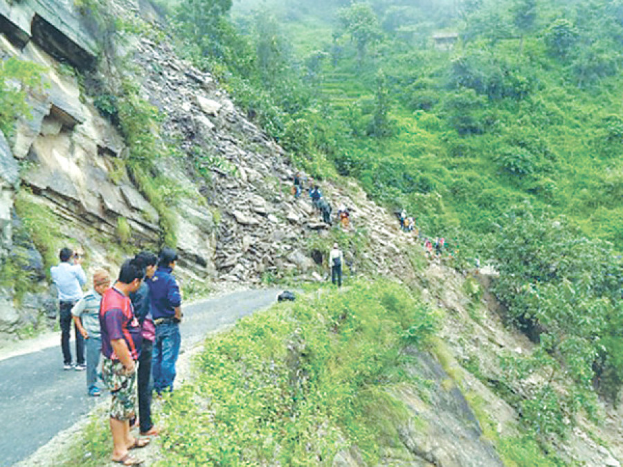 Ilam locals elated as hydro projects construct roads
