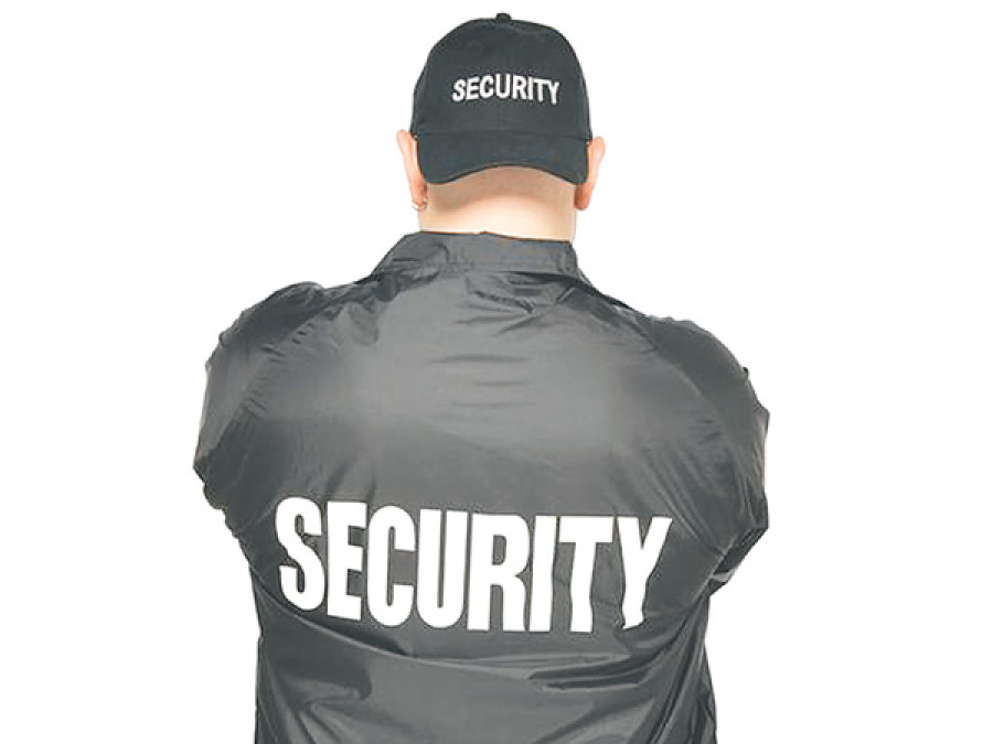 Security guards warn of protests