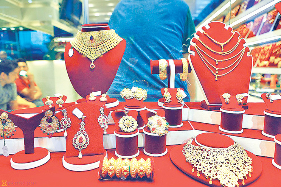 Jewellery sales during Dashain down 50pc