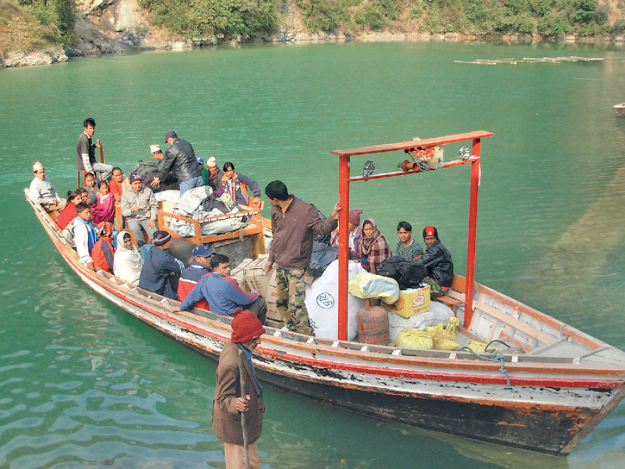 Steamer service on Kali Gandaki attracting tourists