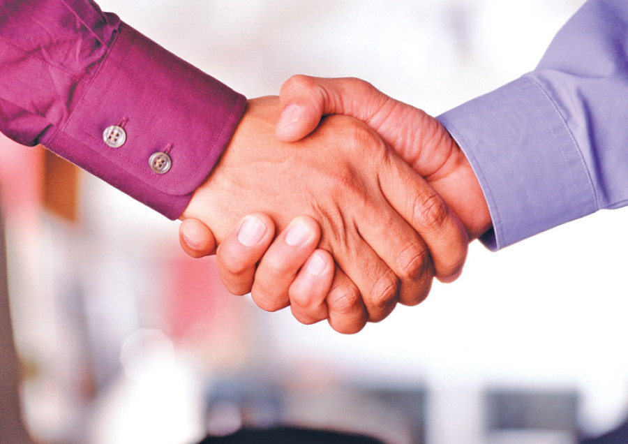 First ever PDA signed with private company