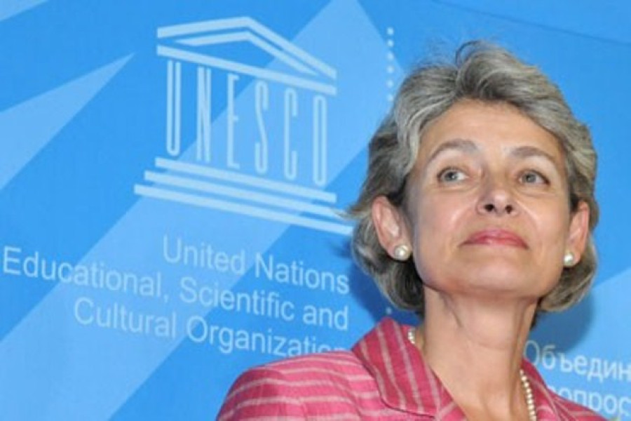 UNESCO Director General Bokova in Nepal