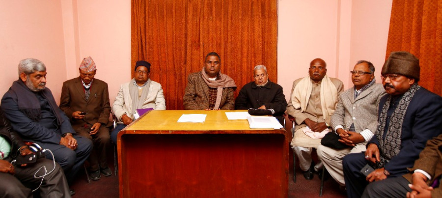 Madhesi Morcha to form secretariat
