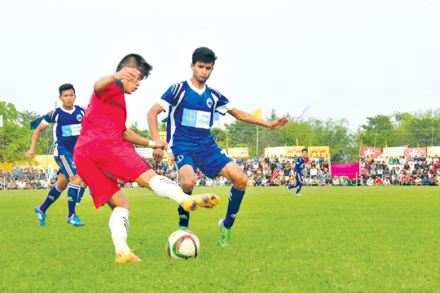 Jhapa Gold Cup: Police pull off nervy victory