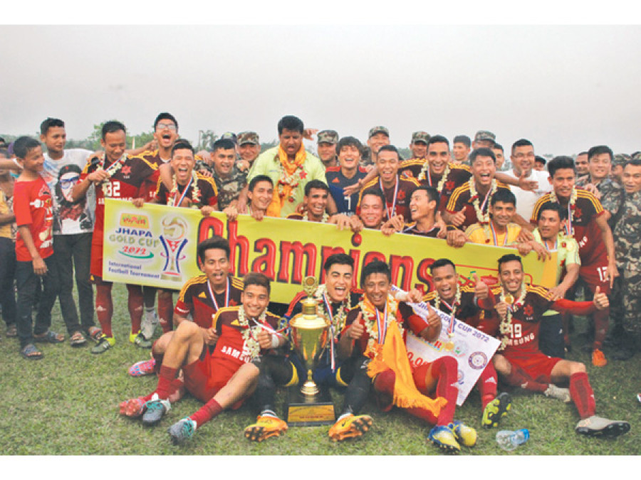 Shrestha winner sinks Jhapa
