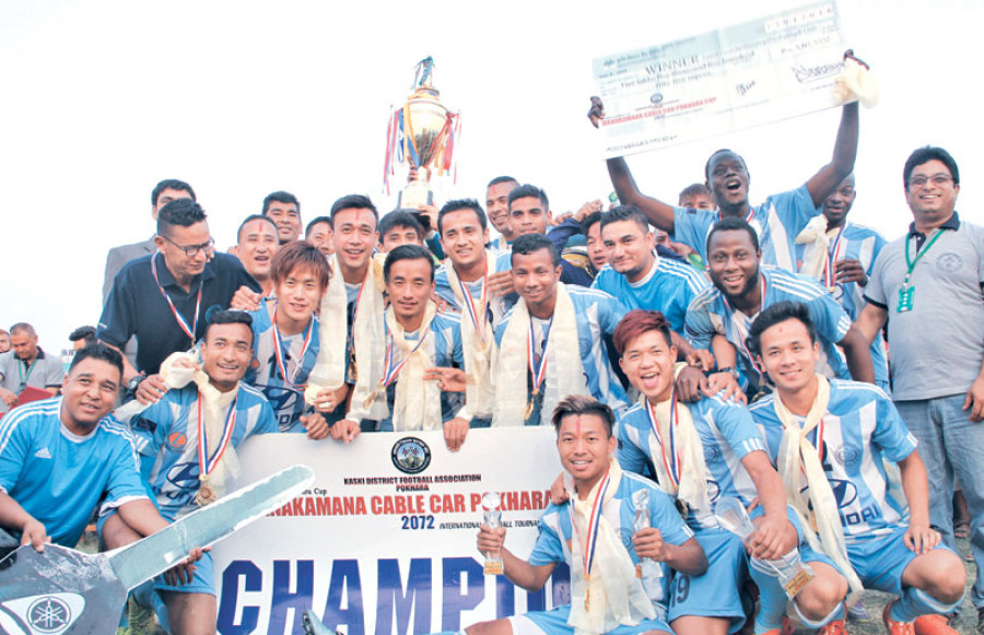 MMC rout Army 5-0 for title