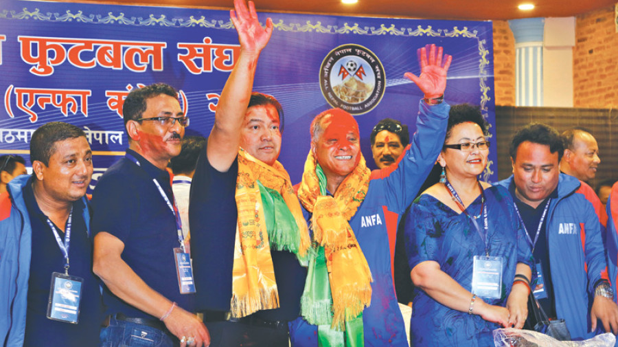 Shrestha elected Anfa president