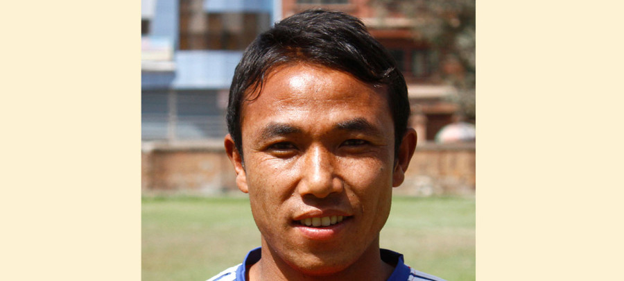 Raju Tamang announced best footballer of the year
