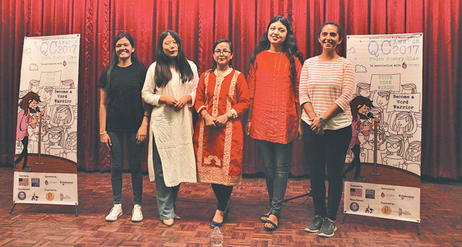 Five women poets win Youth Poetry Slam