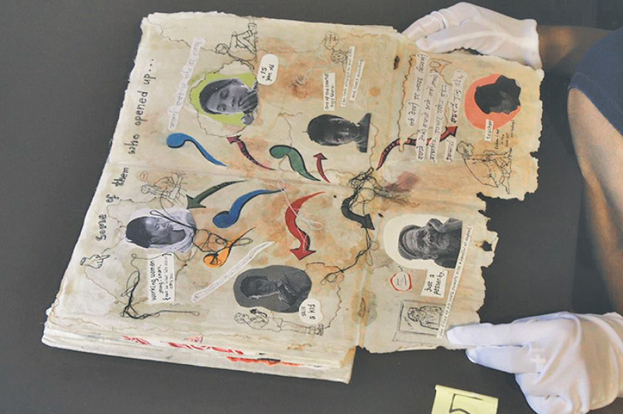 Recalling quake-hit Sindhuplachok through art