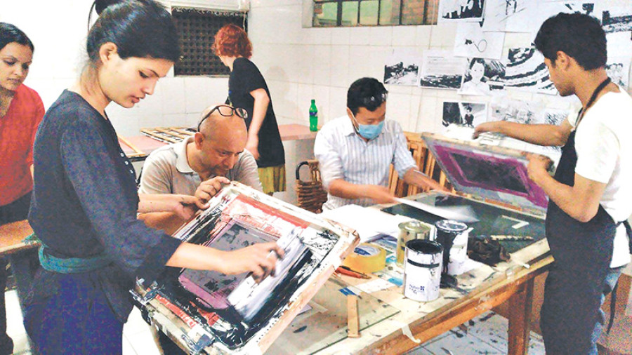 Post-quake art exhibit this week