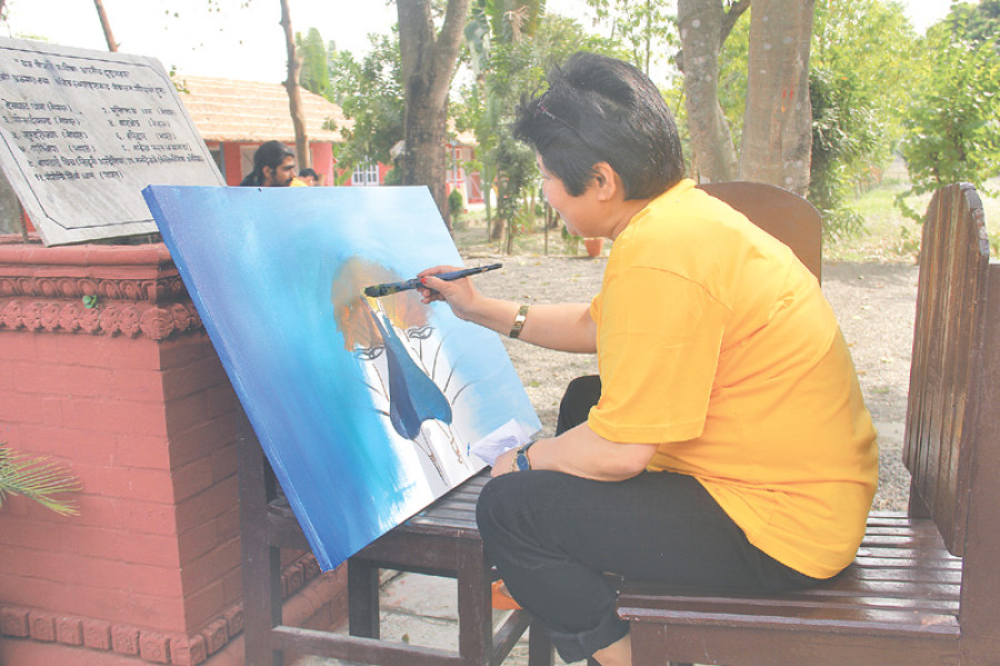 Nature art fest kicks off in Nawalparasi