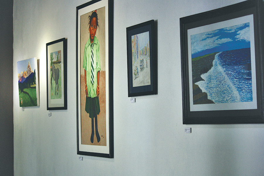 Works by associate-artists on display at Park Gallery