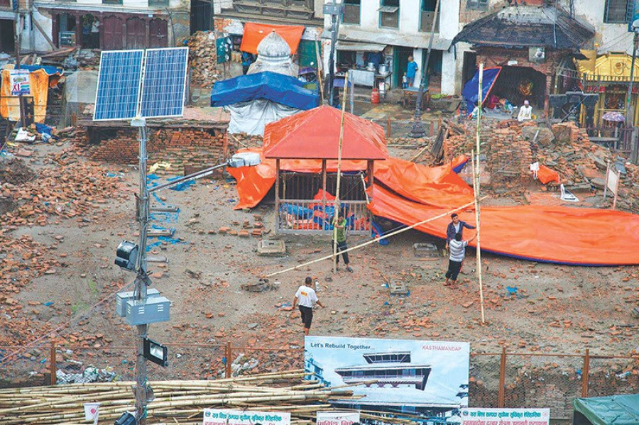 Kasthamandap rebuild campaign disappointed with NRA decision