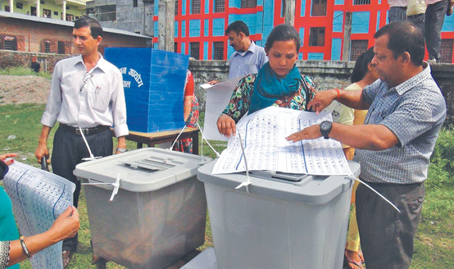 Election offices stage mock polls, run voter education programme