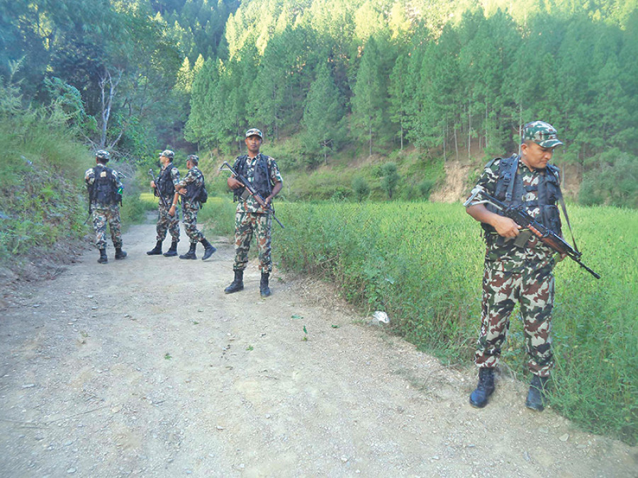 Search on in Arghakhanchi for man-eating leopards
