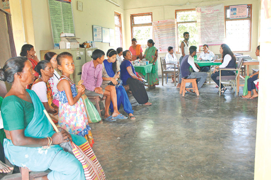 Jhapa flood victims under viral fever grip