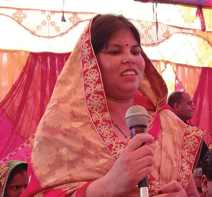 Rina Kumari Sah elected first female mayor of Province 2