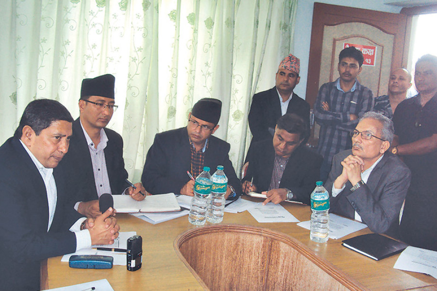 Bhattarai, Shrestha trade barbs