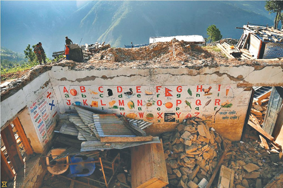 Quake-ravaged schools finally getting rebuilt