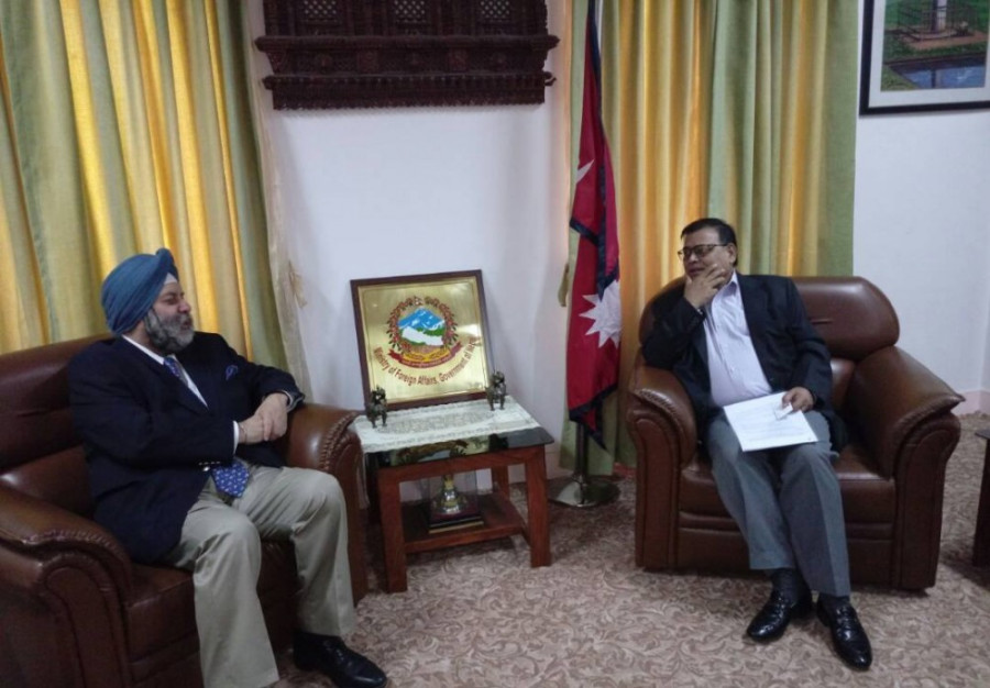 PM to visit India after local polls: Mahara to Indian envoy