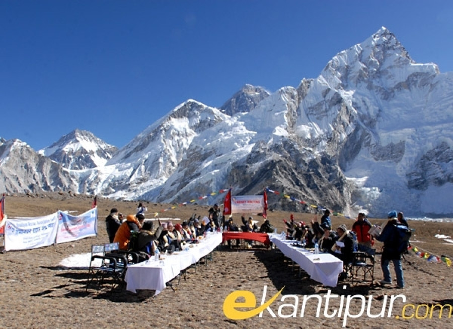 Biogas to be yielded from human waste collected from Everest Base Camp