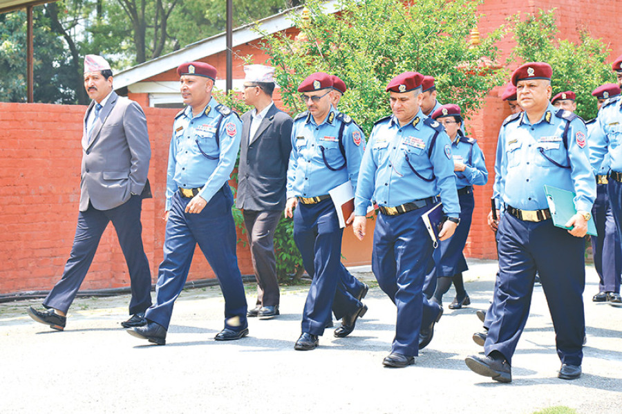 IG Prakash Aryal instructs officials to work diligently