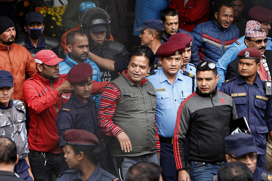 Murder convict leader Bal Krishna Dhungel arrested, sent to Dillibazaar prison